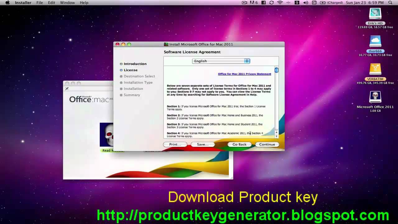 microsoft office mac 2011 product keygen